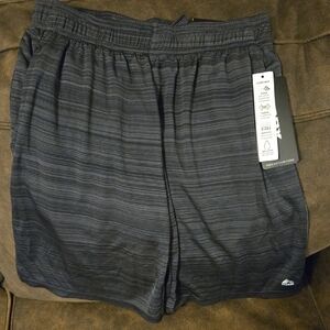 RBX Men's Dark Gray Athletic Training Shorts  Size: S/P